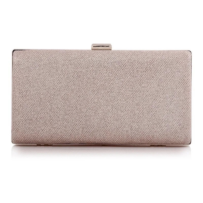 Champagne Éclat – Abendclutch in Rosé-Champagner