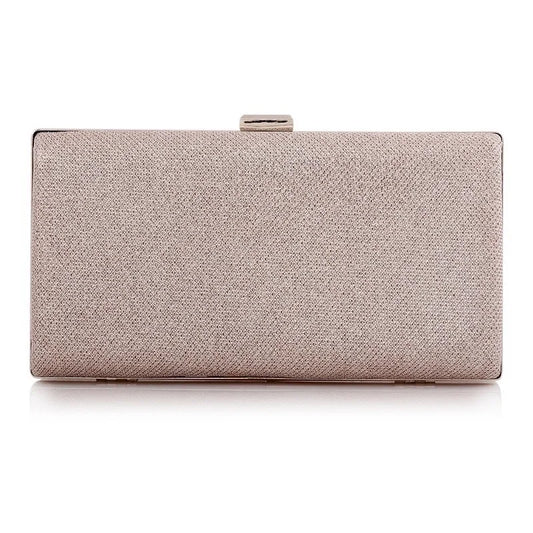 Champagne Éclat – Abendclutch in Rosé-Champagner
