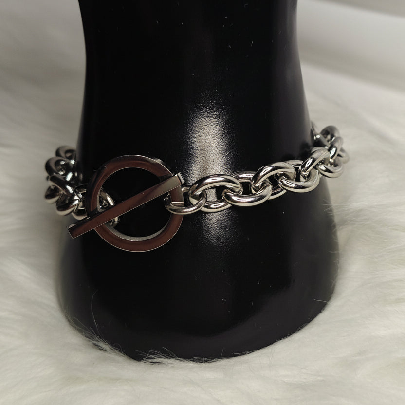 Catena Royale - Vergoldetes Kettenarmband mit T-Verschluss