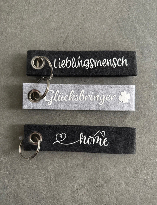 Personalisierter Schlüsselanhänger – handmade