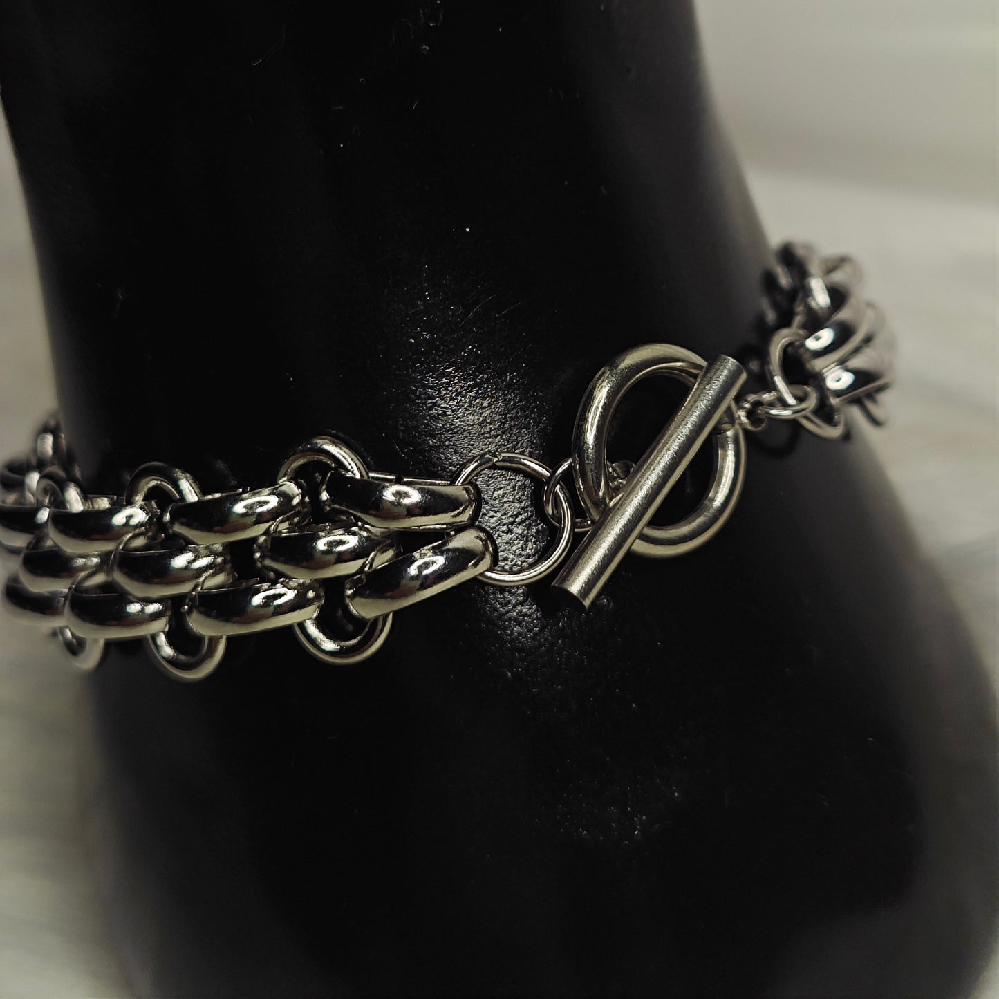 Urban Silver – Armband aus Titanstahl