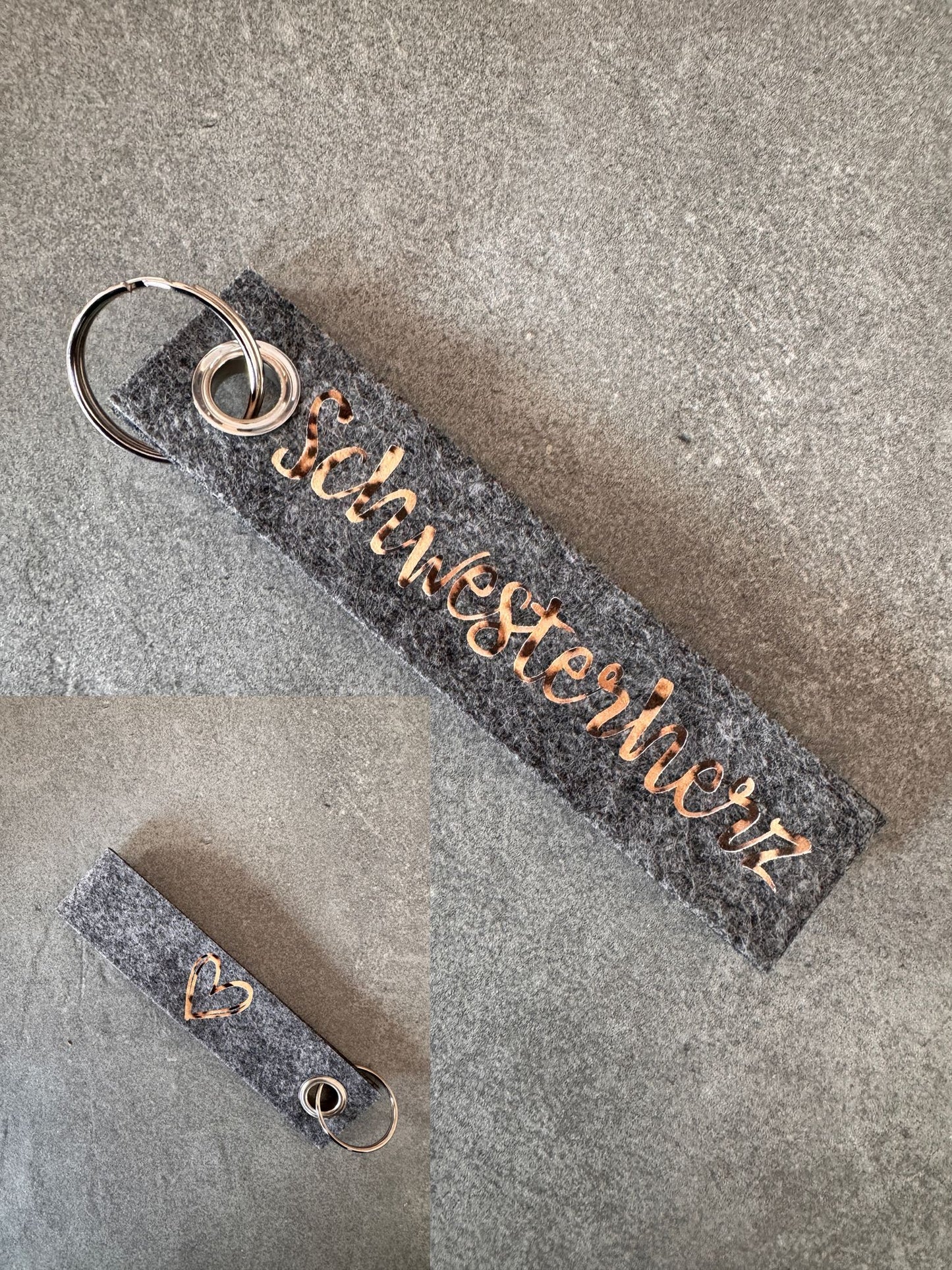 Personalisierter Schlüsselanhänger – handmade